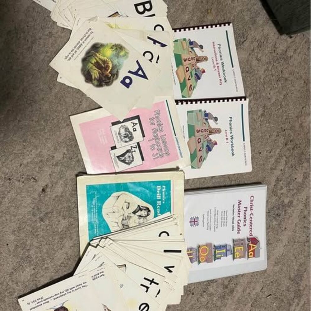Christ centered phonics curriculum set